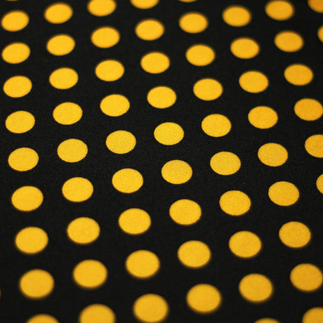 E-Z Dots Nylon Spandex Fabric - Large Polka Dots Print, 58/60" Width (1 Yard)