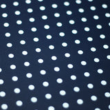 Dippin Dotz Poly Spandex Fabric - Small Polka Dots, Multiple Colors, 58/60" Width (1 Yard)