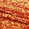 Duchess Stretch Velvet Sequin Polyester Spandex Fabric - Embroidered Sequins, 46/47" Width, 2-Way Stretch (1 Yard)
