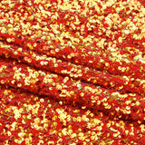 Duchess Stretch Velvet Sequin Polyester Spandex Fabric - Embroidered Sequins, 46/47" Width, 2-Way Stretch (1 Yard)