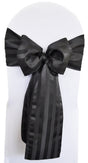 Striped Jacquard Chair Sashes