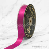 7/8" Double Face Satin-50 Yds (Azalea)