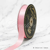 7/8" Double Face Satin-50 Yds (Pink)