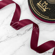 7/8" Double Face Satin-50 Yds (Wine)