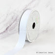 7/8" Glitter Grosgrain Ribbon-10 Yds (White)