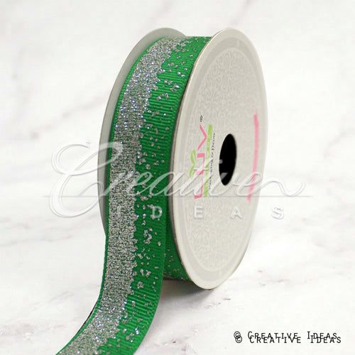 7/8" Glitter Sparkle Sands Grosgrain-10 Yds (Emsv)