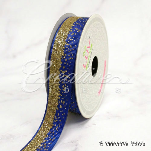 7/8" Glitter Sparkle Sands Grosgrain-10 Yds (Rygd)