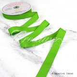 7/8" Grosgrain Ribbon - 50 Yards (Apple Green)