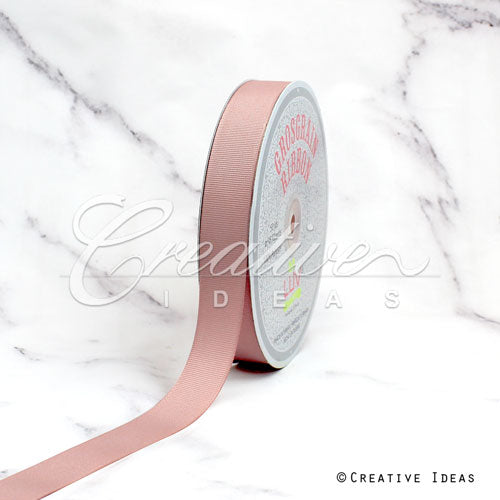 7/8" Grosgrain Ribbon - 50 Yards (Blush)