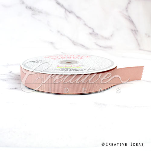 7/8" Grosgrain Ribbon - 50 Yards (Blush)