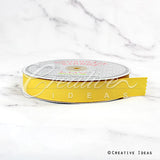 7/8" Grosgrain Ribbon - 50 Yards (Canary)