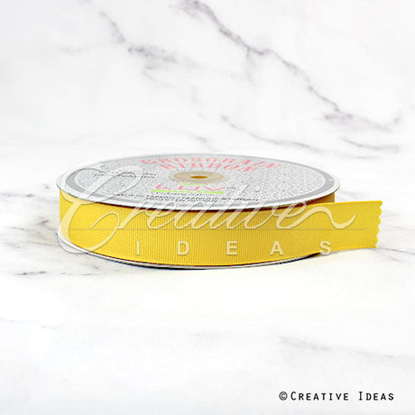 7/8" Grosgrain Ribbon - 50 Yards (Canary)