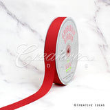 7/8" Grosgrain Ribbon - 50 Yards (Coral)