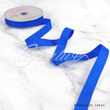 7/8" Grosgrain Ribbon - 50 Yards (Electric Blue)