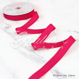 7/8" Grosgrain Ribbon - 50 Yards (Hot Pink)