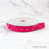 7/8" Grosgrain Ribbon - 50 Yards (Hot Pink)