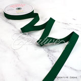 7/8" Grosgrain Ribbon - 50 Yards (Hunter Green)