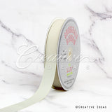 7/8" Grosgrain Ribbon - 50 Yards (Ivory)