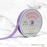 7/8" Grosgrain Ribbon - 50 Yards (Lavender)