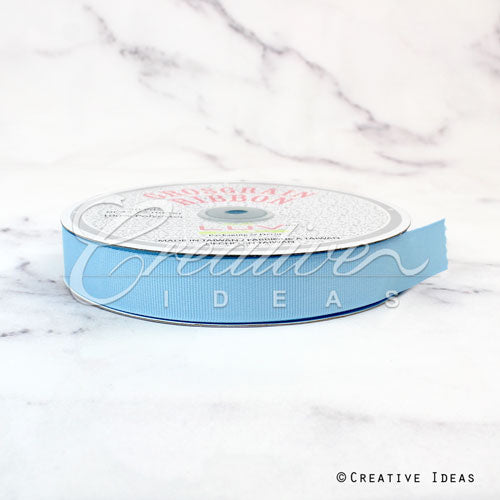 7/8" Grosgrain Ribbon - 50 Yards (Light Blue)