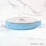 7/8" Grosgrain Ribbon - 50 Yards (Light Blue)