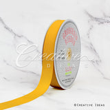 7/8" Grosgrain Ribbon - 50 Yards (Light Gold)