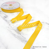 7/8" Grosgrain Ribbon - 50 Yards (Light Gold)