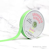7/8" Grosgrain Ribbon - 50 Yards (Mint Green)