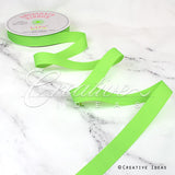 7/8" Grosgrain Ribbon - 50 Yards (Neon Green)