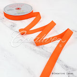 7/8" Grosgrain Ribbon - 50 Yards (Neon Orange)