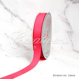 7/8" Grosgrain Ribbon - 50 Yards (Neon Pink)