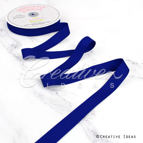 7/8" Grosgrain Ribbon - 50 Yards (Royal Blue)
