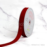 7/8" Grosgrain Ribbon - 50 Yards (Scarlet Red)