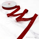 7/8" Grosgrain Ribbon - 50 Yards (Scarlet Red)