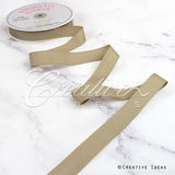 7/8" Grosgrain Ribbon - 50 Yards (Toffee)