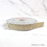 7/8" Grosgrain Ribbon - 50 Yards (Toffee)