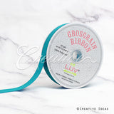 7/8" Grosgrain Ribbon - 50 Yards (Tropic Blue)
