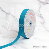 7/8" Grosgrain Ribbon - 50 Yards (Turquoise)