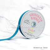 7/8" Grosgrain Ribbon - 50 Yards (Turquoise)