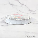 7/8" Grosgrain Ribbon - 50 Yards (White)