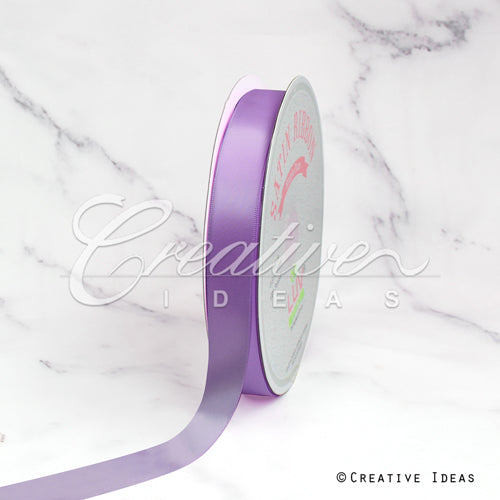 7/8" Single Face Satin-100 Yds (Ube)
