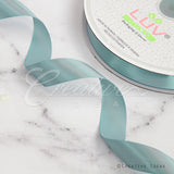 7/8" Single Face Satin Ribbon - 100 Yards (Celadon)