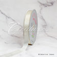 7/8" Single Face Satin Ribbon - 100 Yards (Antique White)