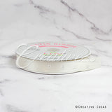 7/8" Single Face Satin Ribbon - 100 Yards (Antique White)