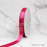 7/8" Single Face Satin Ribbon - 100 Yards (Azalea)