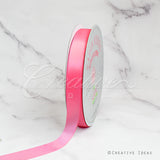 7/8" Single Face Satin Ribbon - 100 Yards (Baby Doll Pink)