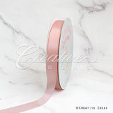 7/8" Single Face Satin Ribbon - 100 Yards (Blush)