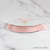 7/8" Single Face Satin Ribbon - 100 Yards (Blush)