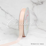 7/8" Single Face Satin Ribbon - 100 Yards (Butter Cream)