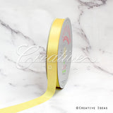 7/8" Single Face Satin Ribbon - 100 Yards (Canary)